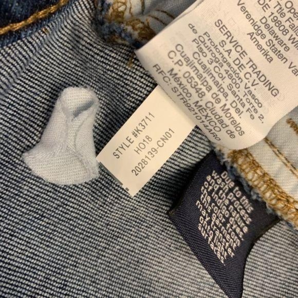 NWT Madewell Size 31 Denim Jean Button Front Straight Mini Skirt Pfeiffe… - Picture 9 of 15